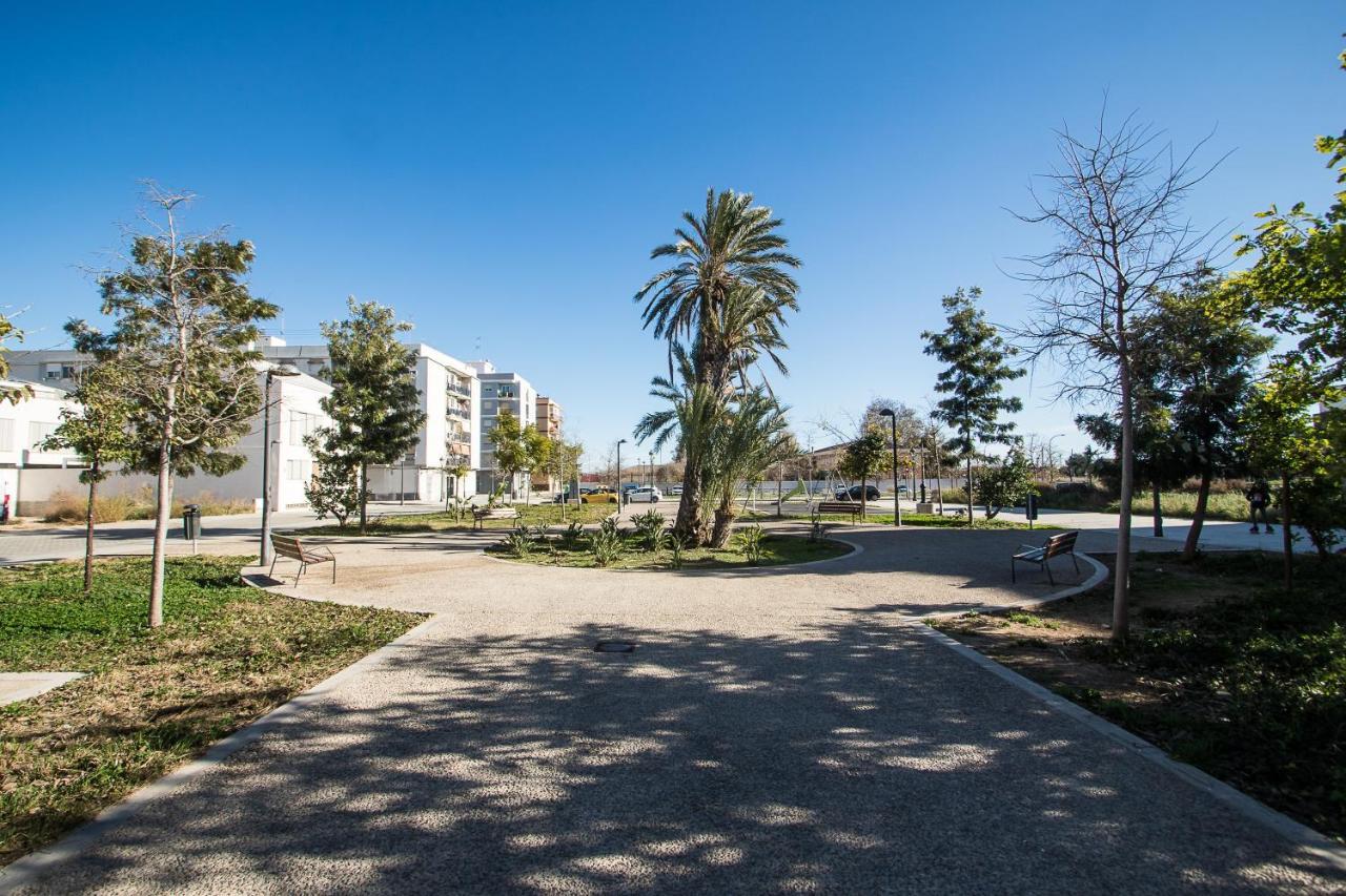 Ferienwohnung Grabador Ciudad De Las Artes Y Las Ciencias Mid-Term Valencia Exterior foto